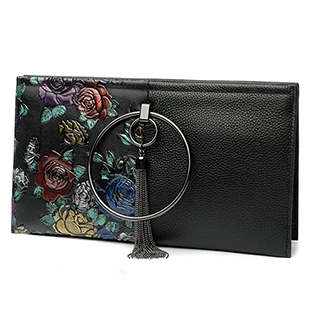 新款男士时尚休闲手抓包信封包刺绣