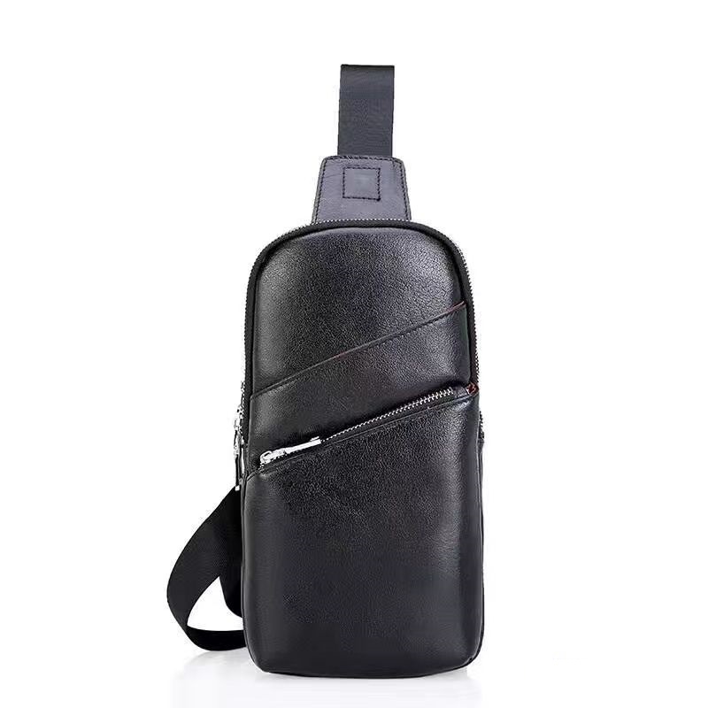 男式头层牛皮胸包男式真皮胸包 男式头层牛皮胸包男式真皮胸包