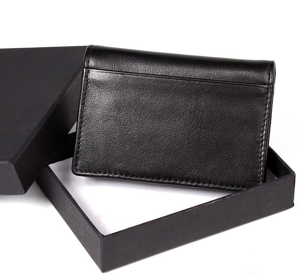 礼品名片夹 真皮头层牛皮名片夹卡片包 零钱包