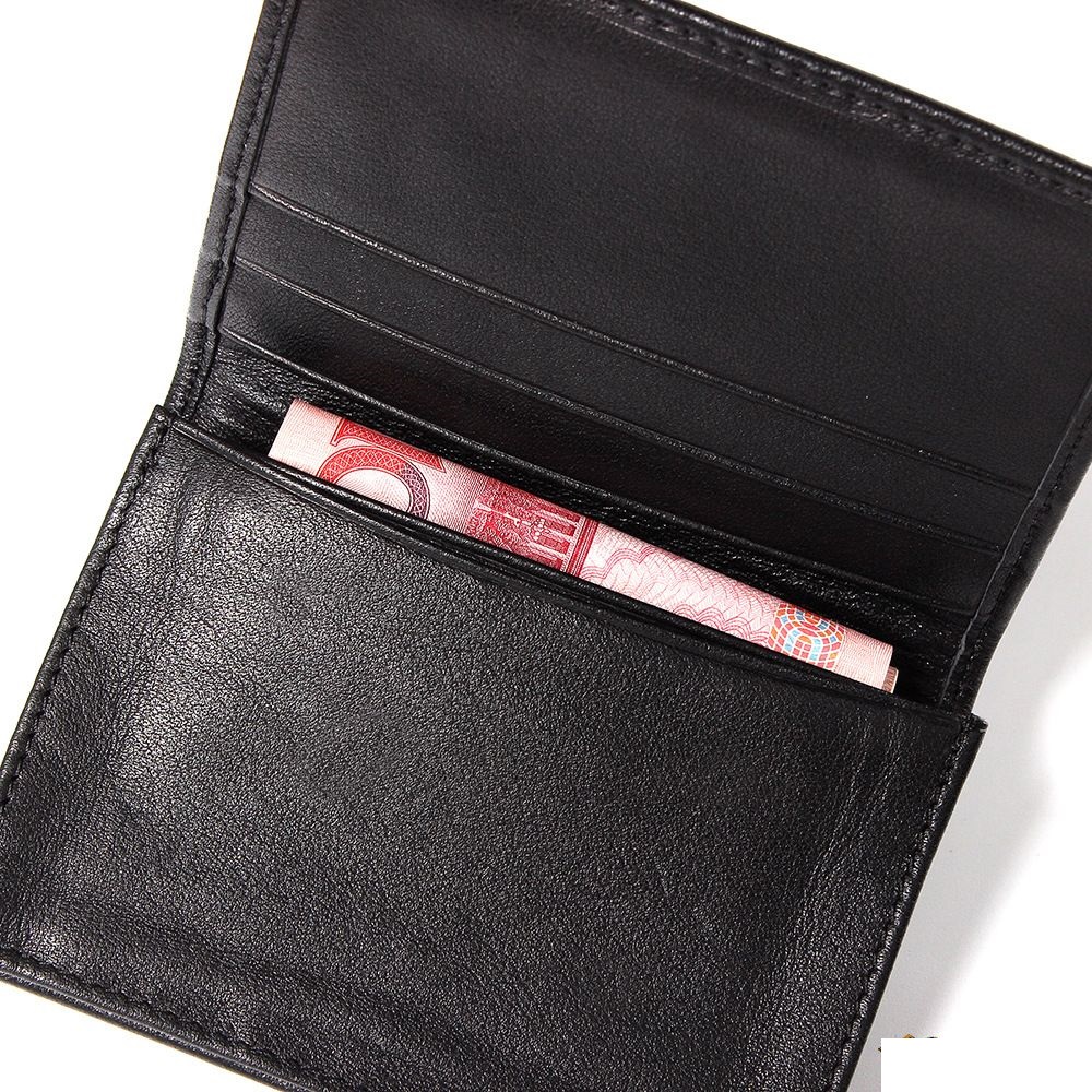 礼品名片夹 真皮头层牛皮名片夹卡片包 零钱包